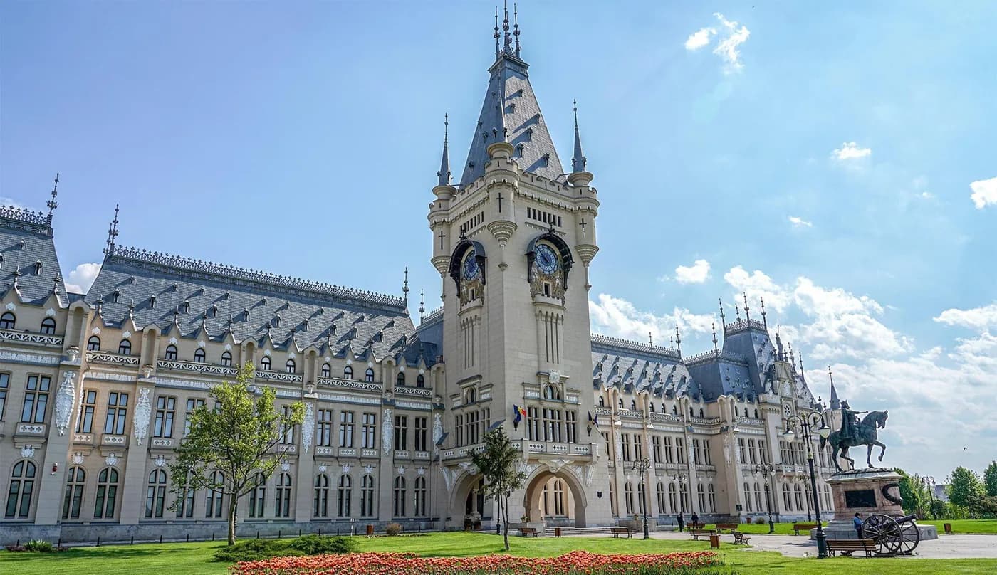 The Palace of Culture in Iași