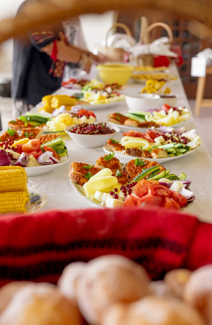 A traditional Romanian brunch